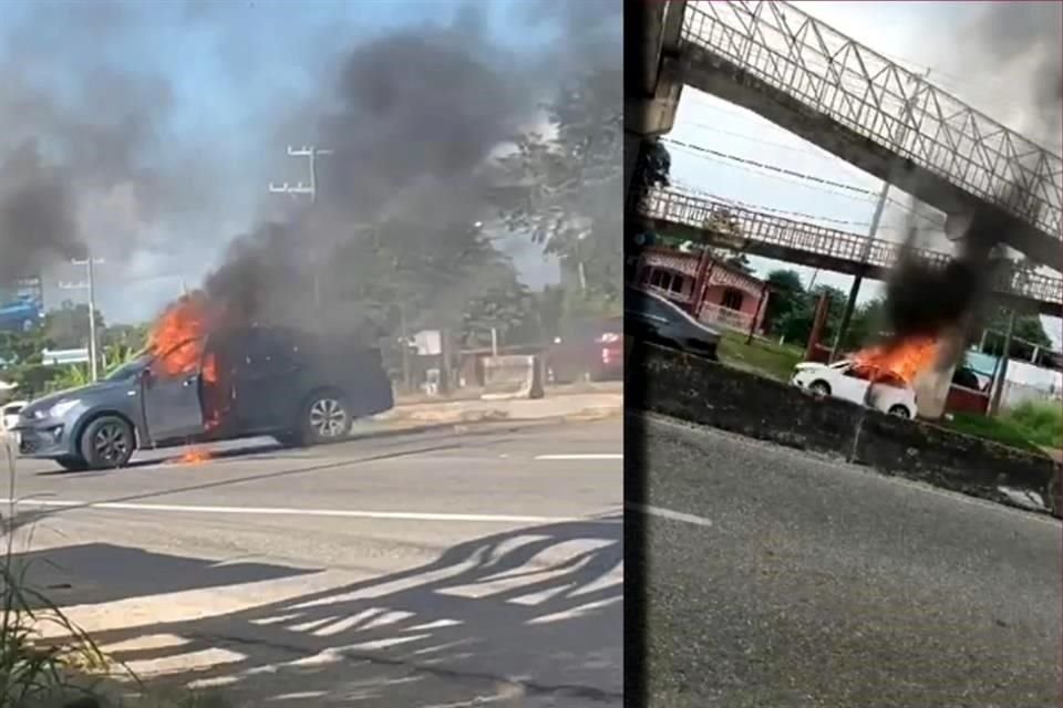 Al menos un muerto y un herido, así como 8 vehículos incendiados y una serie de bloqueos, fue el saldo de otra jornada violenta en Tabasco.