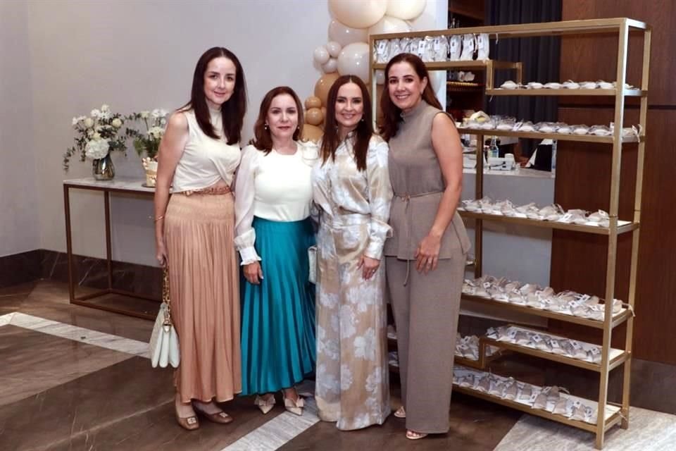 Claudia Garza, Yolis Cavazos, Paty González y Marycarmen Tamez