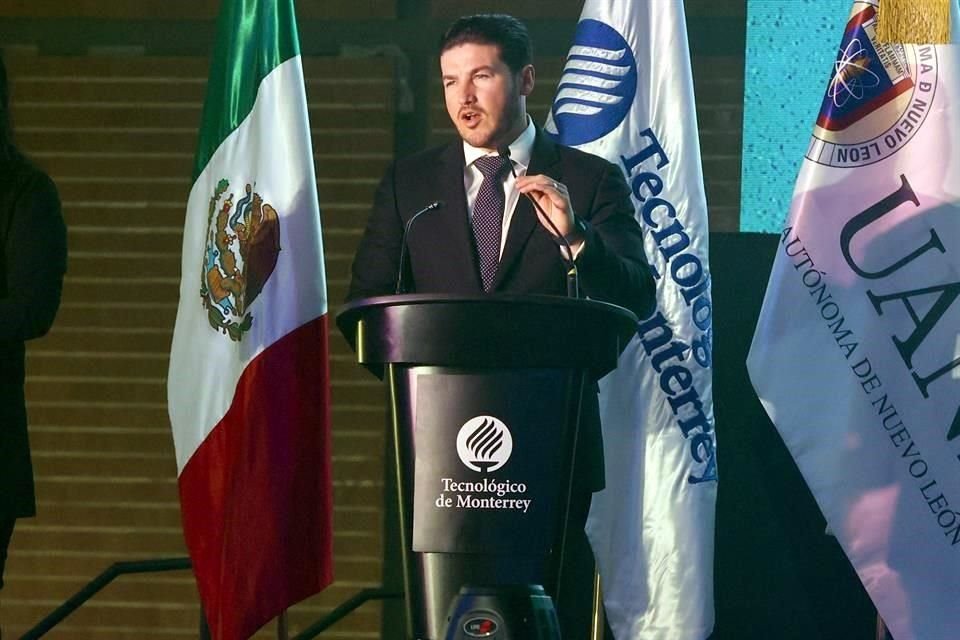 Samuel García, Gobernador de Nuevo León.