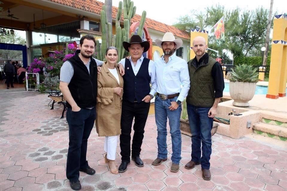 Rodrigo Montemayor González, Norma González de Montemayor, Jorge Montemayor, Jorge Montemayor González y Ángel Montemayor González