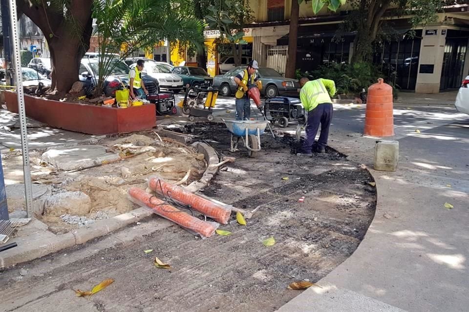 Los materiales que son utilizados en las obras permitirán la infiltración de la lluvia.