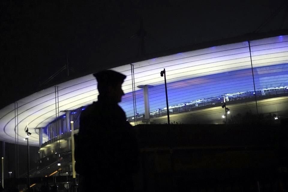 El Stade de France contó con un gran dispositivo de seguridad.