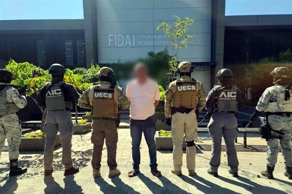 'La Parka', integrante de La Familia Michoacana, fue detenido por extorsionar a comerciantes y empresas en Morelos.