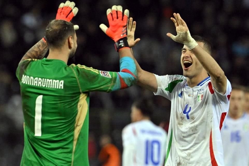 Gianluigi Donnarumma respondió en el arco e Italia no recibió tanto.