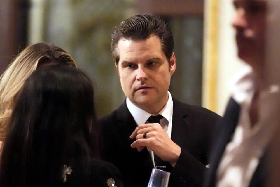 Republicanos en Cámara Baja pidieron mantener confidencialidad de informe de conducta indebida de Matt Gaetz, nominado para Fiscal General.