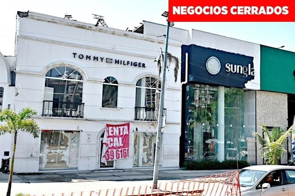 La actividad comercial también se ha visto afectada en el destino turístico.