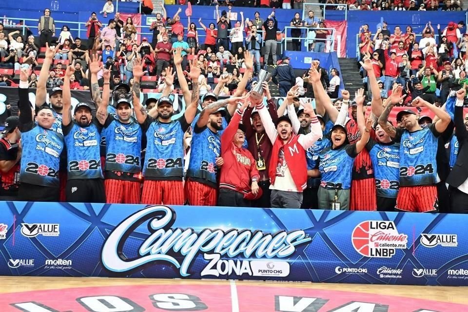 Los Diablos Rojos son campeones de Zona.