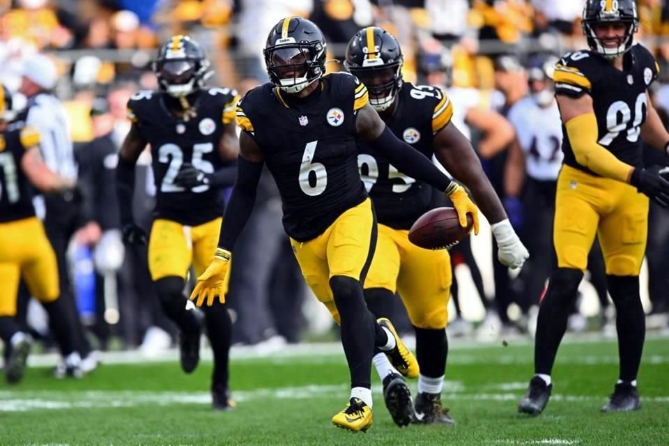 Los Pittsburgh Steelers lograron su quinto triunfo consecutivo.