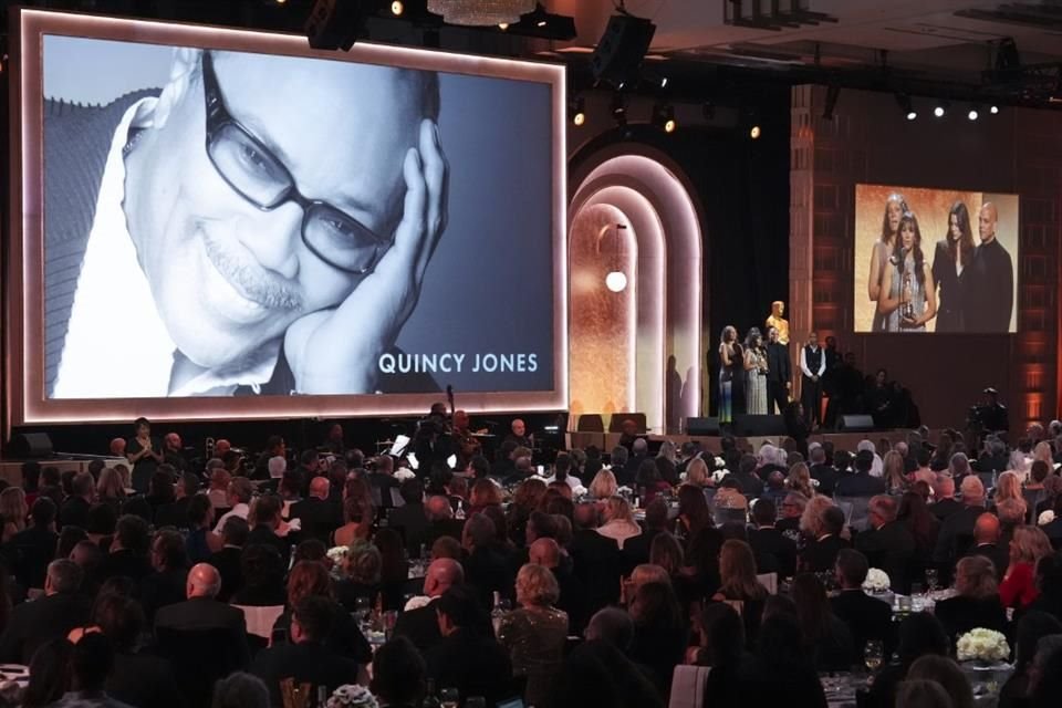 El homenaje a Quincy Jones fue el momento más emotivo de la gala.