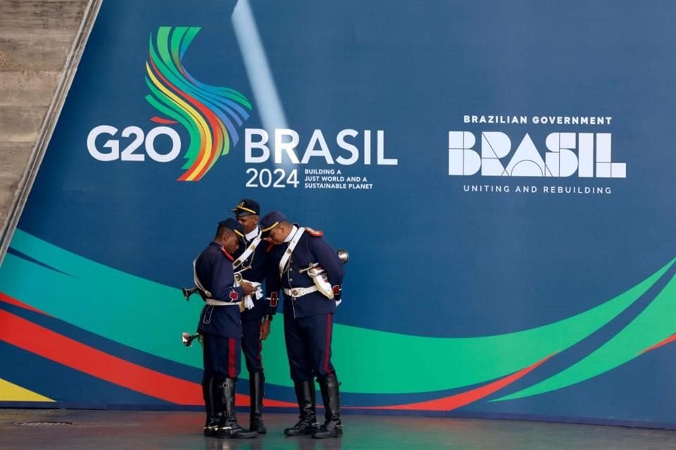 Cumbre del G20 en Rio de Janeiro.