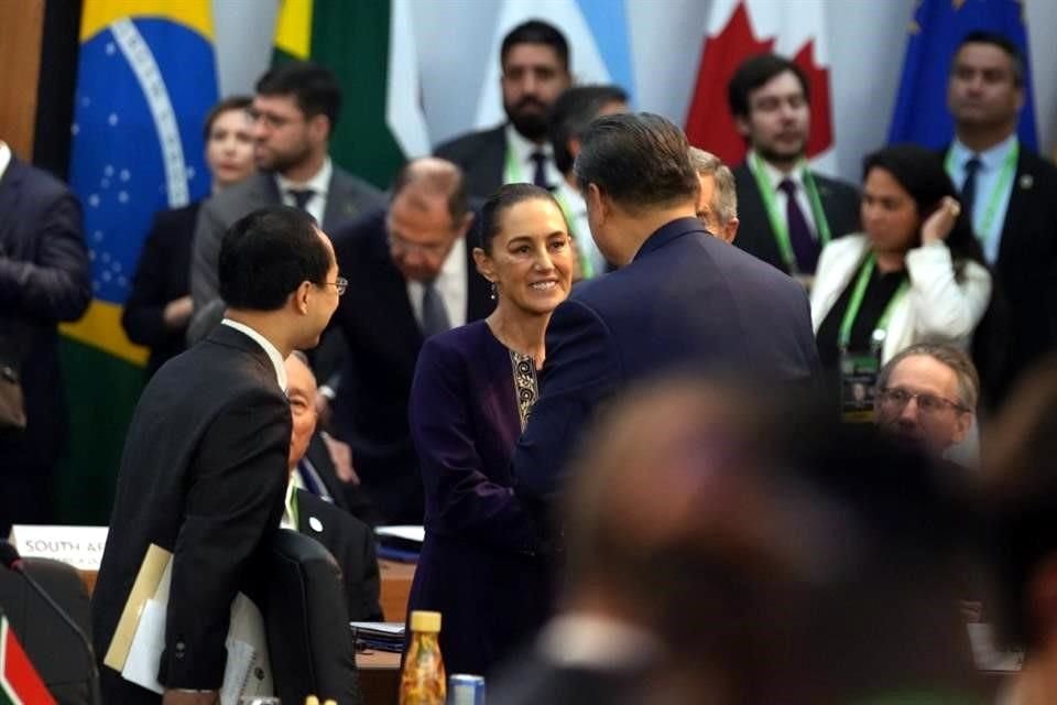 Luego de su participación, Sheinbaum tiene agendadas reuniones con los Presidentes de Brasil, Francia y Corea del Sur y con los Primeros Ministros de Canadá, India, Japón y Vietnam.