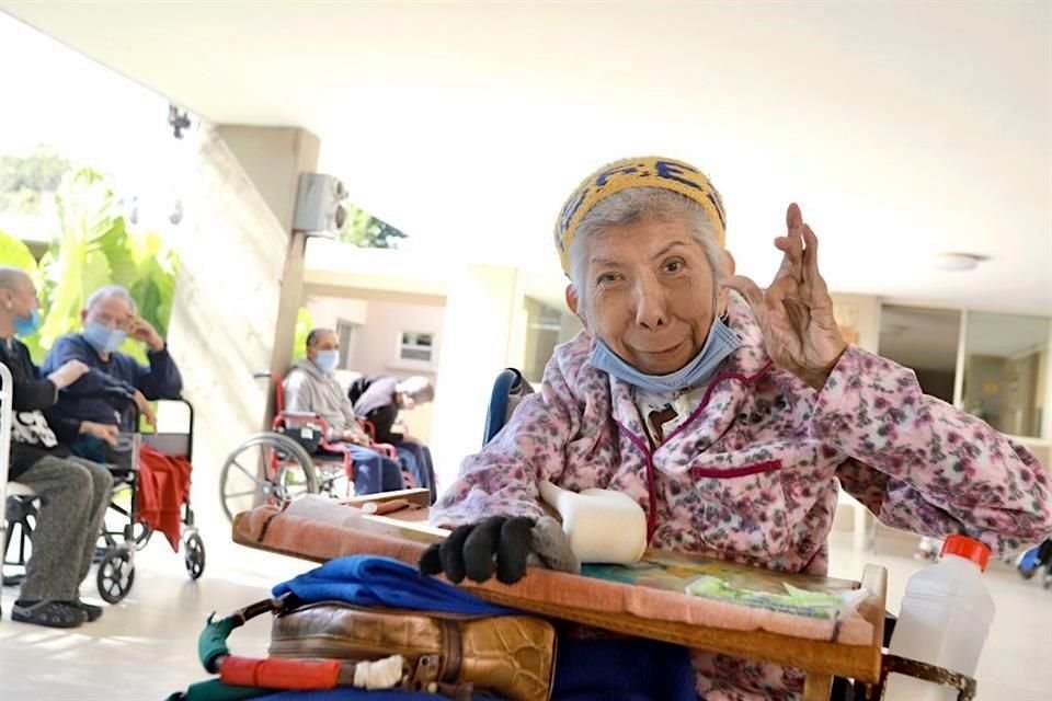 Panchita Ramírez es fanática del equipo de Tigres.