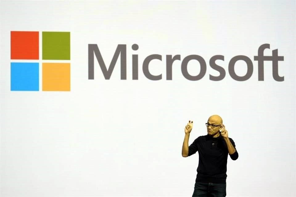 El CEO de Microsoft, Satya Nadella, durante la conferencia Microsoft Ignite.