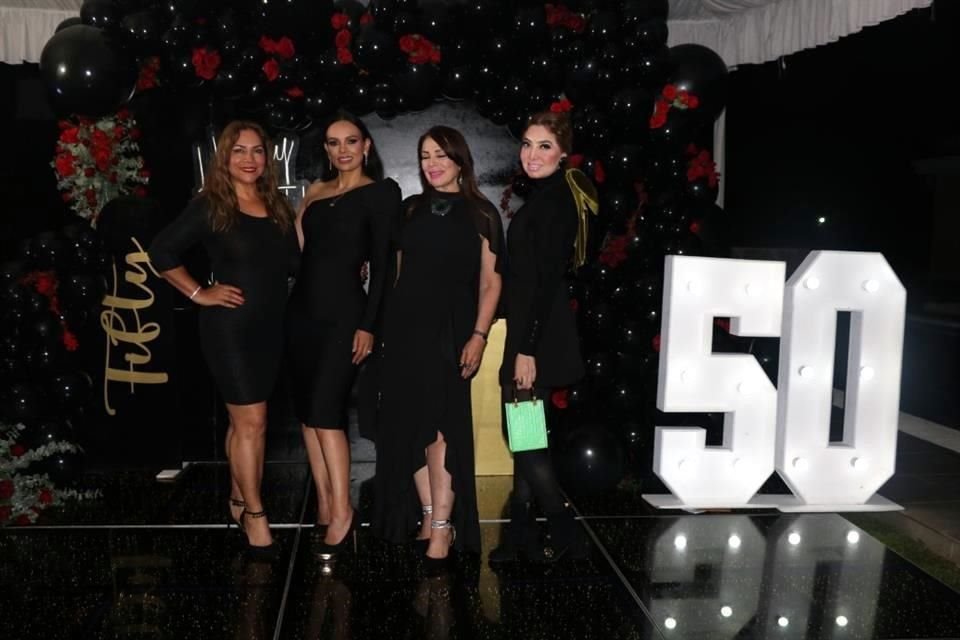 Olga Mendoza, Mara González, Edith Garza y Vanessa Cortez