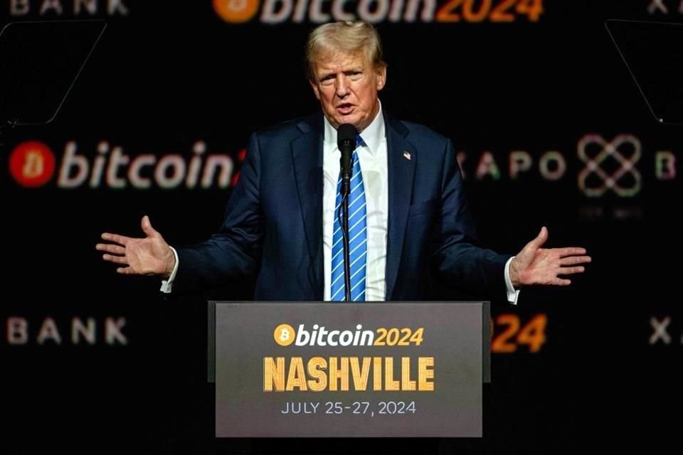 La noticia de que la compañía de medios sociales de Donald Trump estaba en conversaciones para comprar la firma de comercio de criptomonedas Bakkt impulsó expectativas de un régimen cripto-amigable bajo su gobierno.