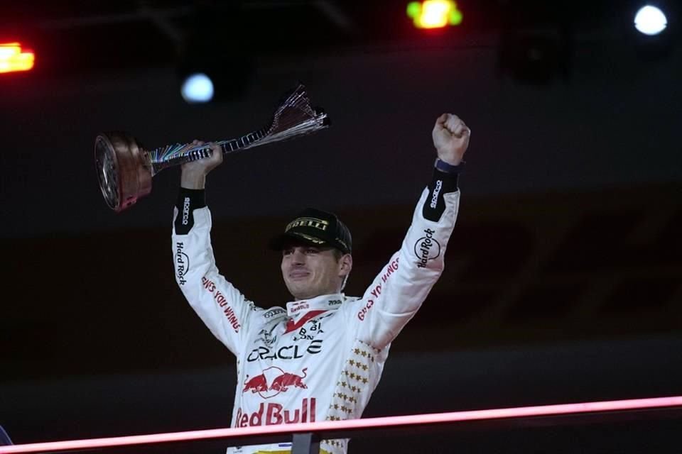 Max Verstappen ganó la edición pasada del GP de Las Vegas.