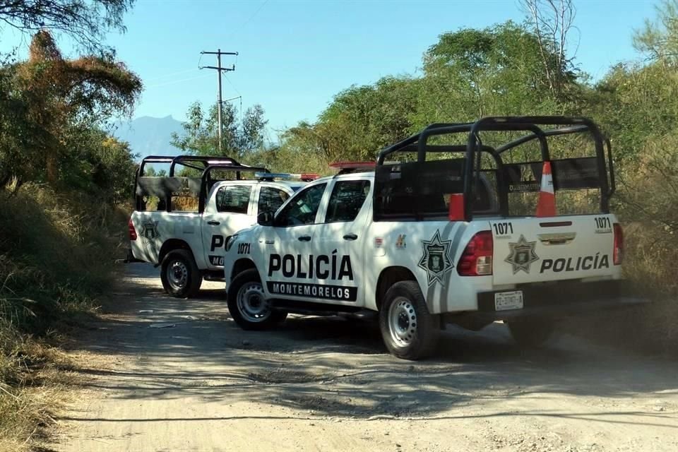 Fue alrededor de las 9:00 horas cuando las autoridades recibieron el reporte del hallazgo.