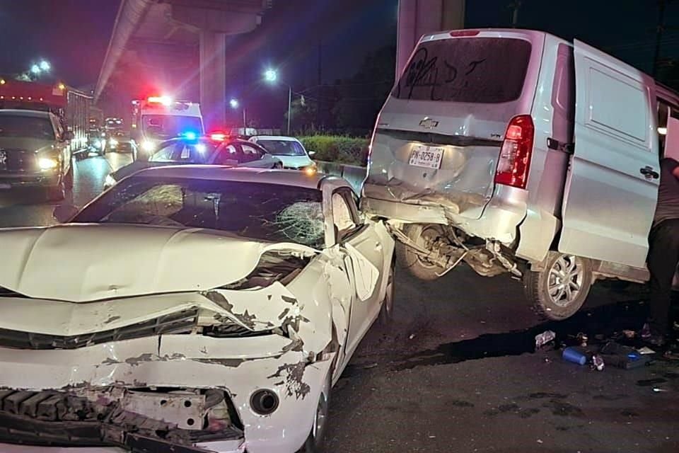 El accidente se registró en el cruce de Avenida Universidad y la calle Múnich, a la altura de la Colonia Cuauhtémoc.