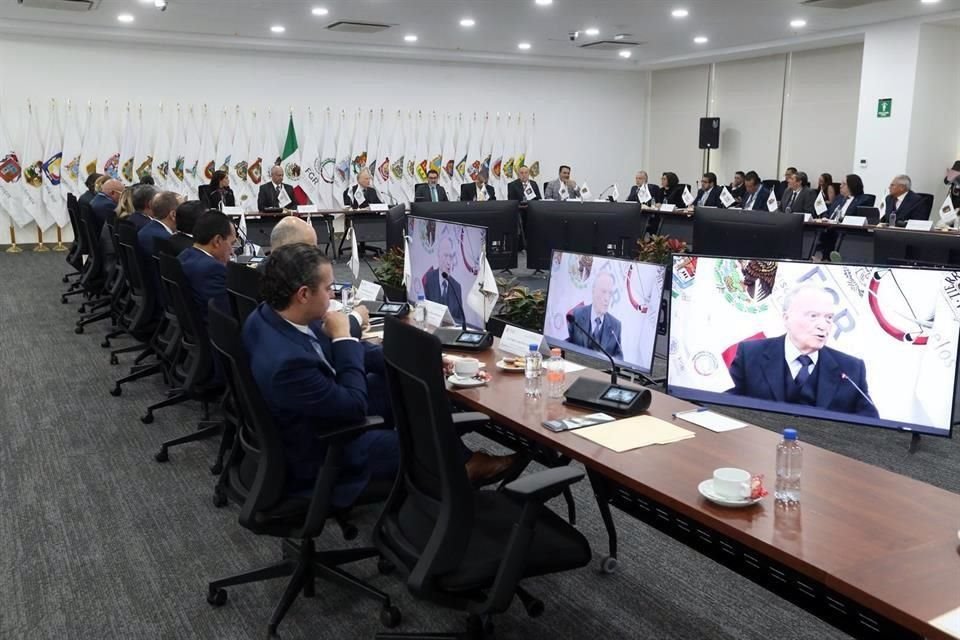 Fiscal General Alejandro Gertz Manero presidió la LI Asamblea Plenaria de la Conferencia Nacional de Procuración de Justicia.