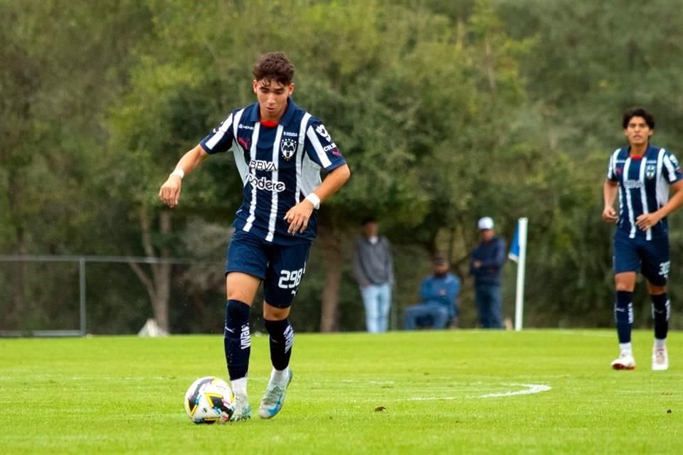 Rayados Sub 17 estuvo arriba en el marcador en un par de ocasiones.