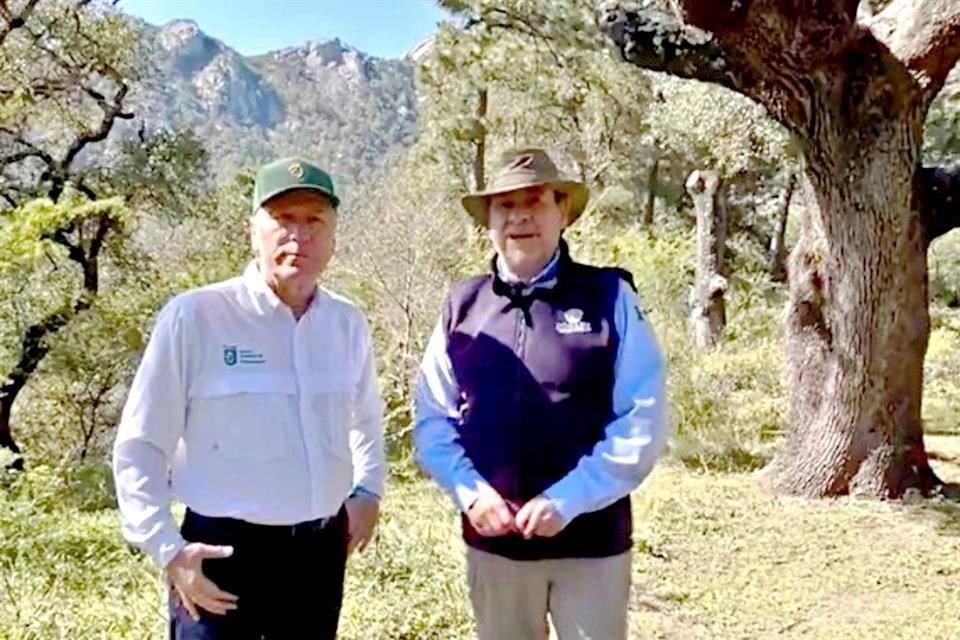 El Secretario de Medio Ambiente estatal, Alfonso Martínez, se reunió ayer con el titular de la Comisión Nacional de Áreas Naturales Protegidas, Pedro Álvarez- Icaza.