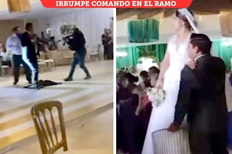 Cuando la novia iba a lanzar el ramo, encapuchados entraron a una boda, donde mataron a una persona en Jalapa, Tabasco.