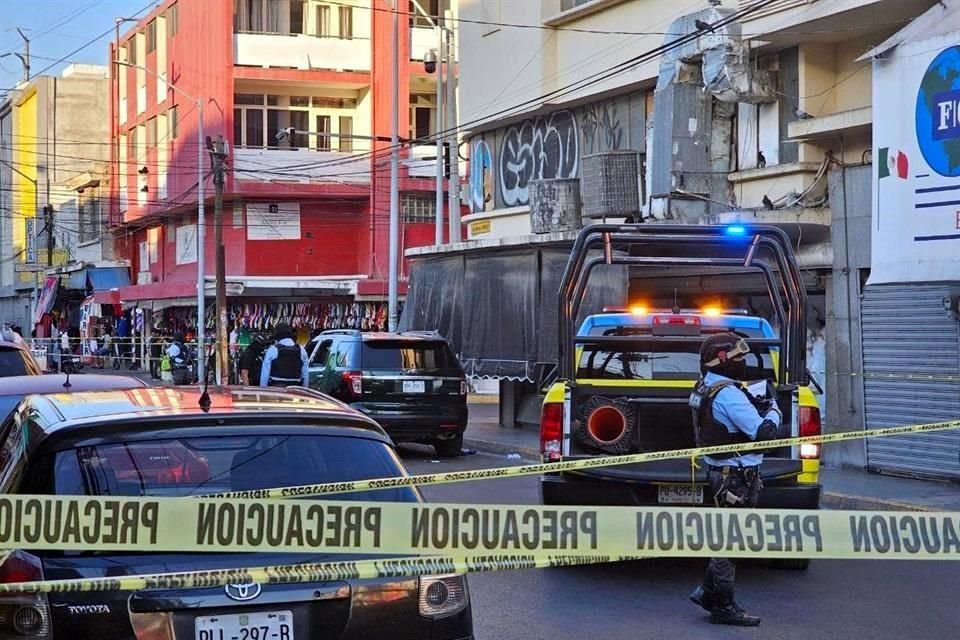 La detención de efectuó alrededor de las 16:45 horas, en el cruce de las calles Reforma y Jiménez.