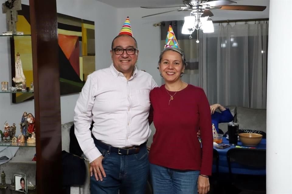 Eduardo Cepeda y Angie Aguirre