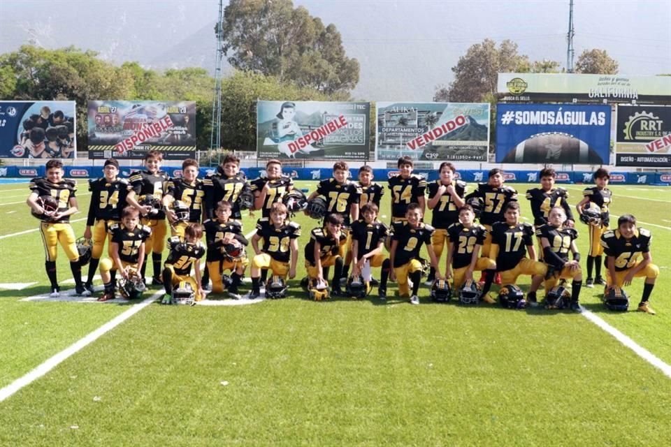 Jugadores del club Halcones categoría Ardillas II