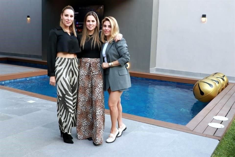 Mariana Delgado, Daniela Galán y Michelle Fernández