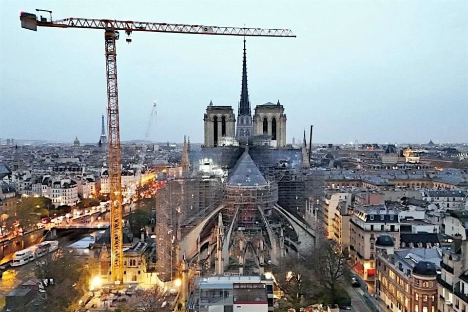 El costo de la reconstrucción de Notre Dame será de unos 770 millones de dólares.