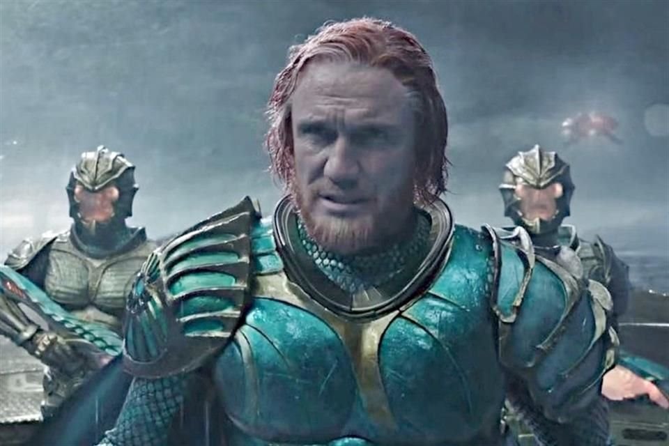 En 'Aquaman' (2018) dio vida al Rey Nereus.