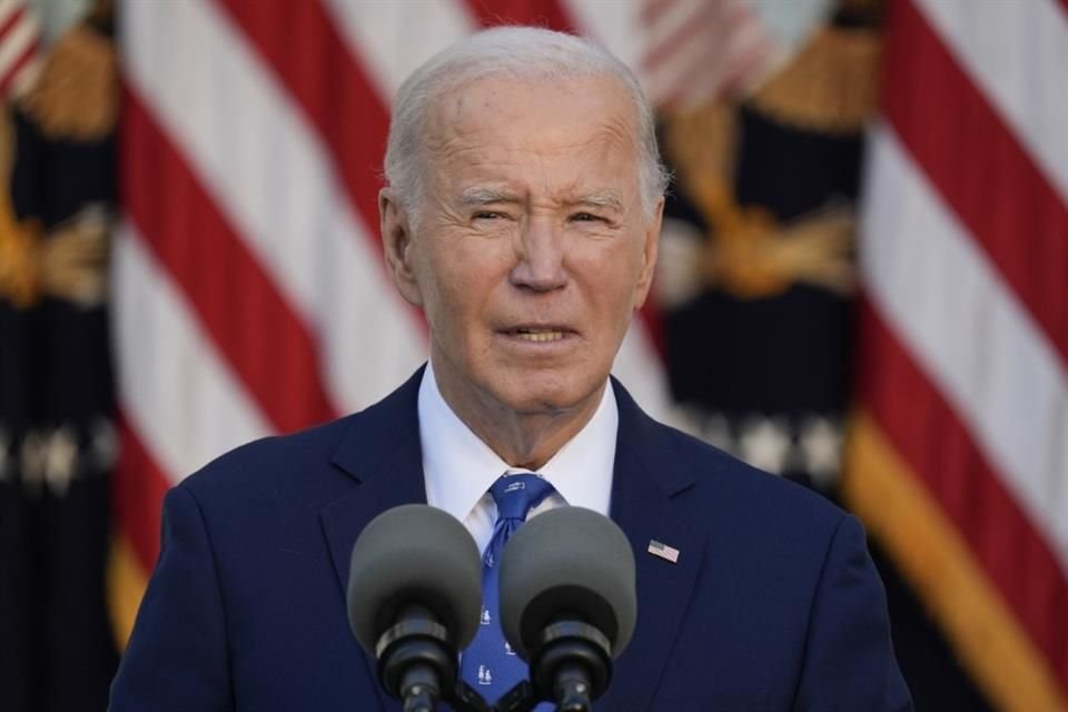 Biden dijo que muertes por sobredosis de fentanilo se redujeron en EU.