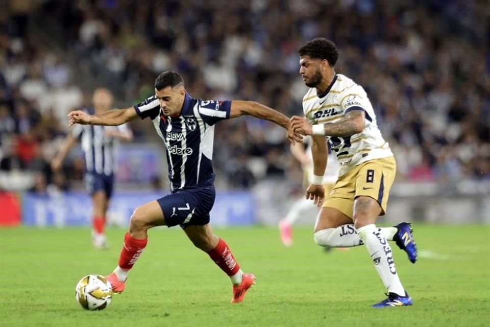 Repasa las acciones del primer tiempo en el Rayados-Pumas.