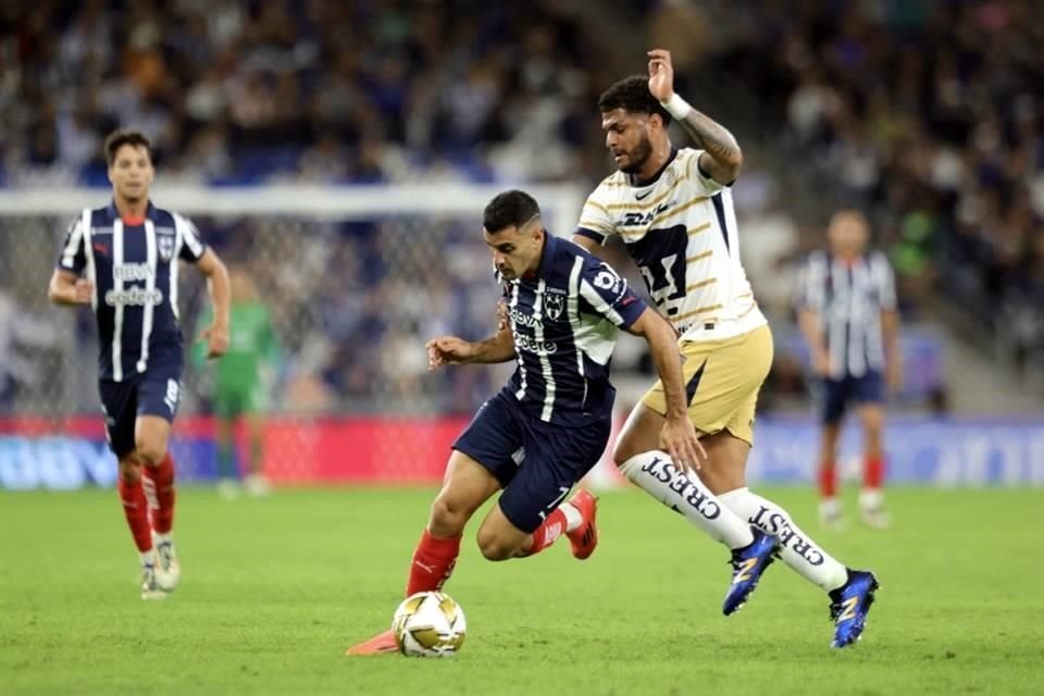 Repasa las acciones del primer tiempo en el Rayados-Pumas.