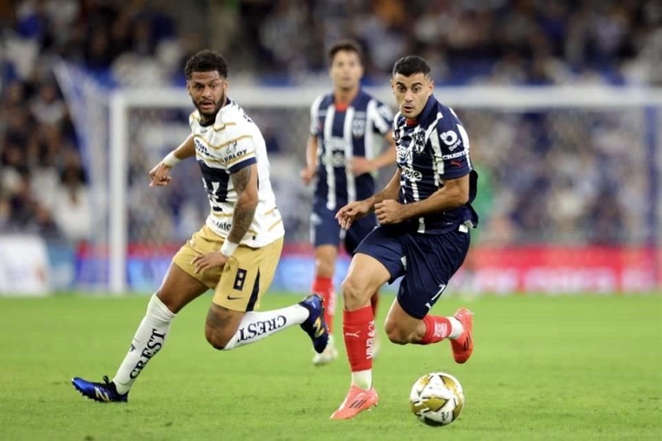 Repasa las acciones del primer tiempo en el Rayados-Pumas.