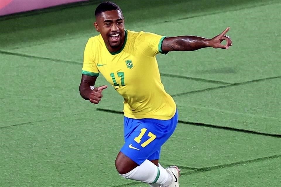 Malcom, jugador del Zenit, fue el héroe del partido.