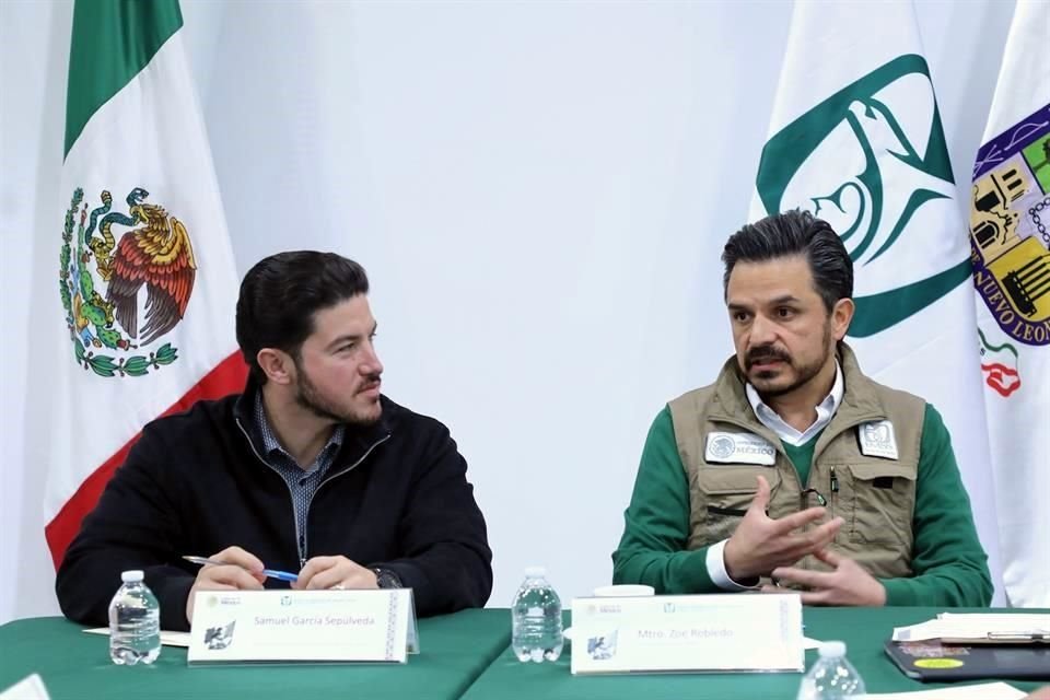 El Gobernador Samuel García y el director del IMSS, Zoé Robledo, inauguraron la obra de remodelación del Almacén Regional Nuevo León.