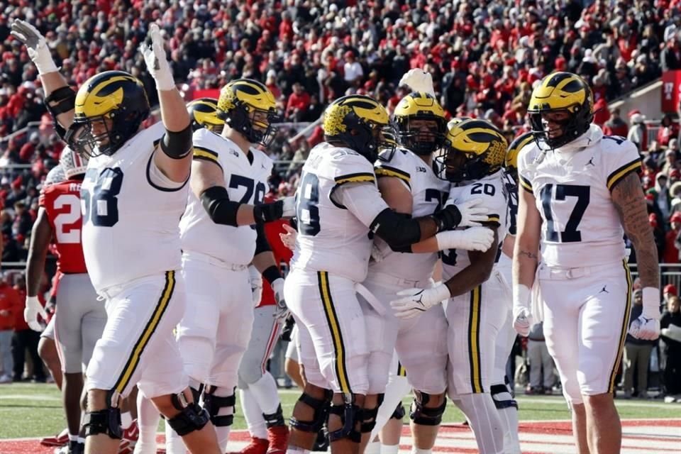 Los Wolverines derrotaron por cuarta ocasión consecutiva a los Buckeyes, que probablemente no jueguen por el título de Big Ten.