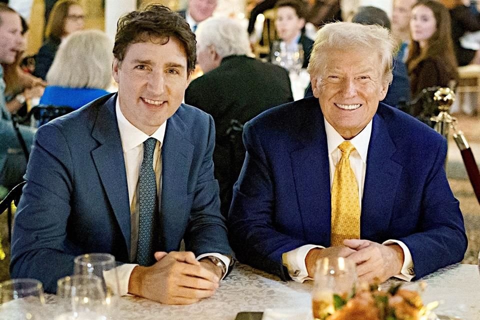 Donald Trump aseguró que el Primer Ministro de Canadá, Justin Trudeau, se comprometió a trabajar para frenar la crisis de fentanilo en EU.