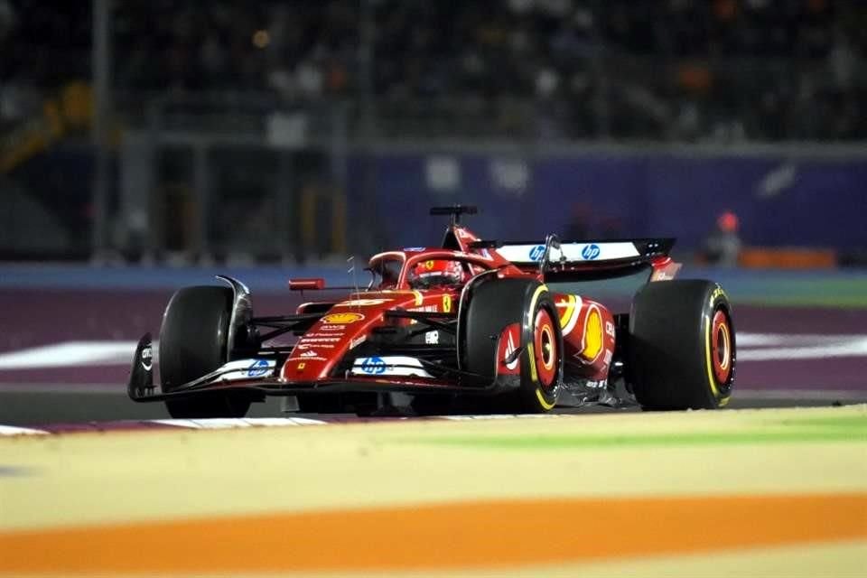 Charles Leclerc rescató importantes puntos para Ferrari al terminar segundo.