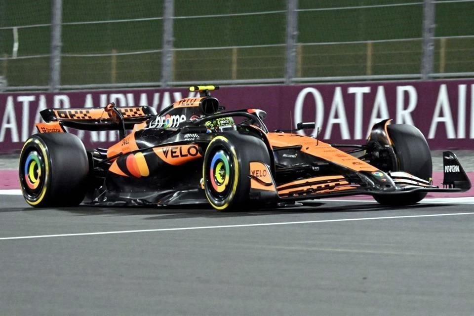 Lando Norris se vio afectado por una penalizacion.