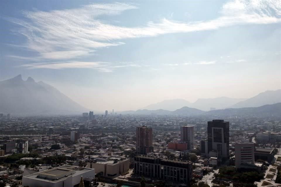 Así amaneció la zona metropolitana.