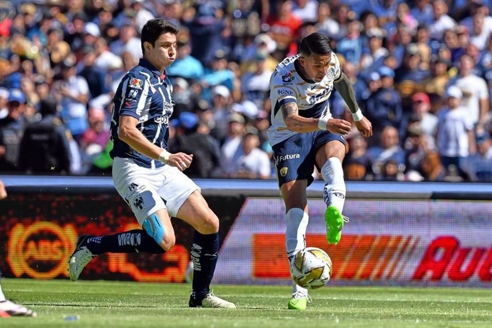 Pumas buscó al principio, pero le faltó puntería.