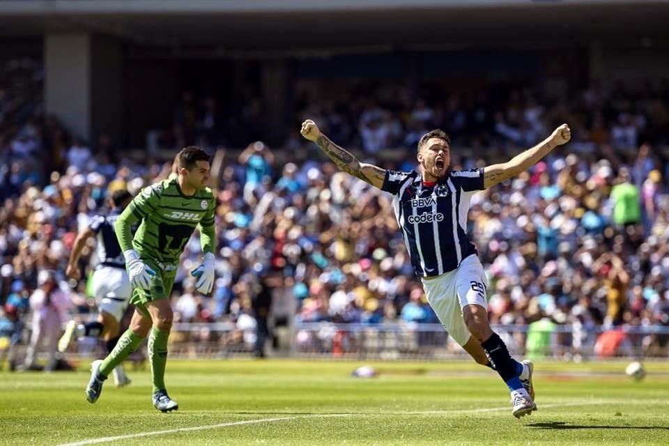 Rayados se dio un festín en Ciudad Universitaria.