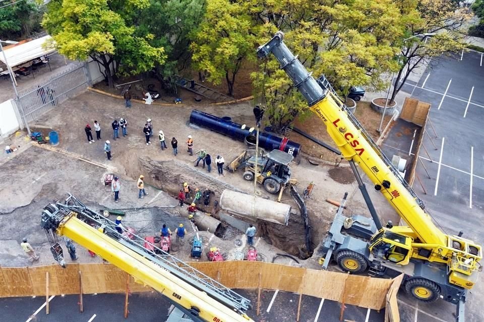 Por los trabajos que se realizan de conexión del Acueducto San Pedro con La Vid, más de 240 colonias de Santa Catarina y García sufrirán cortes de agua.