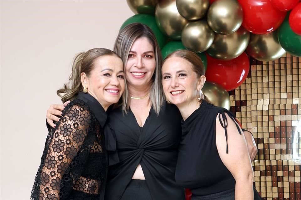 Elena Cárdenas, Dalia Calderón y Mirna Garza