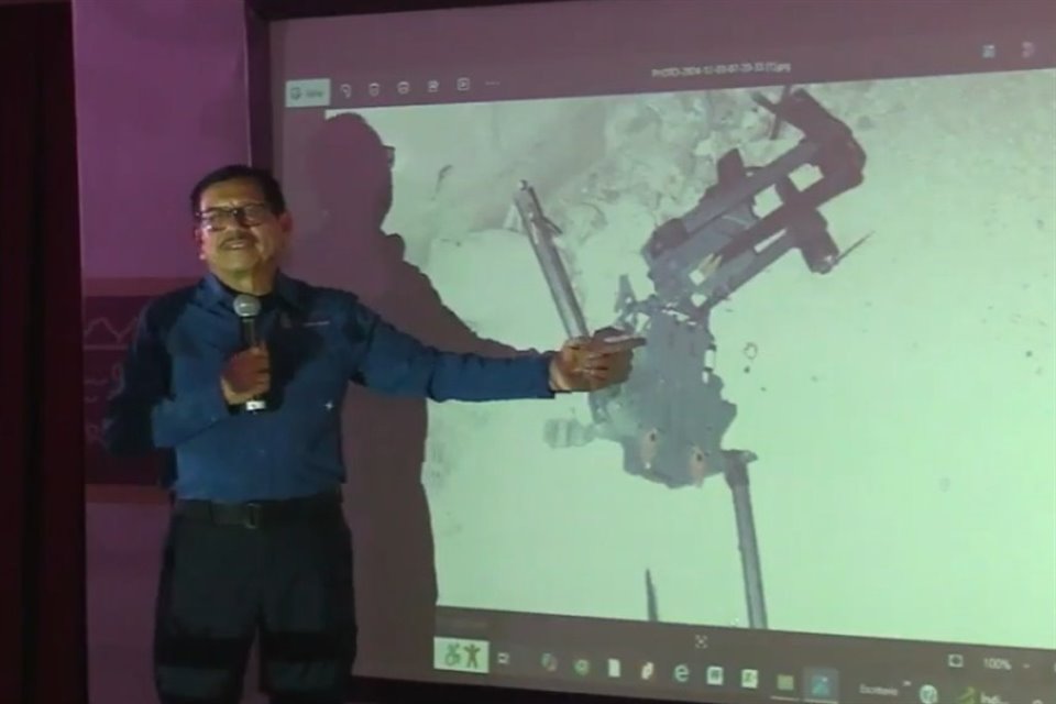 Secretario de Seguridad de Sinaloa dijo que explosión de un vehículo a las afueras de Culiacán no fue causada por dron.