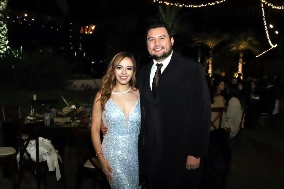 Ana Sofía González y Javier Benavides