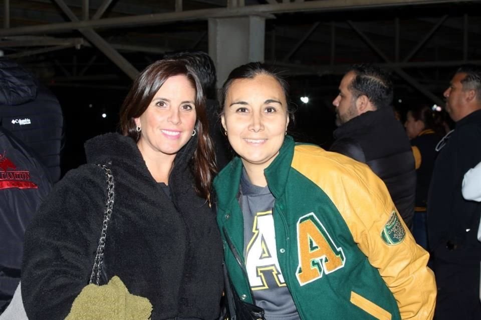 Liliana Treviño y Ludy Ramírez